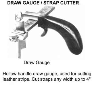 Pro Leather & Shoe OSBORNE Draw Gauge/Strap Cutter  
