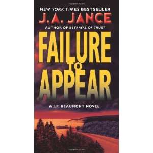  Failure to Appear A J.P. Beaumont Novel [Mass Market 