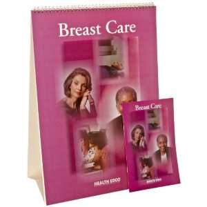 3B Scientific W43227 Breast Care Flip Chart, 12 Length x 