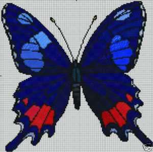 BUTTERFLY 16   COUNTED CROSS STITCH PATTERN  