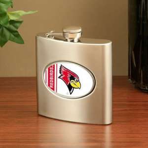 Illinois State Redbirds Stainless Steel Flask  Sports 