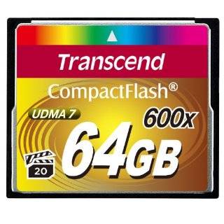 Transcend TS64GCF600 64 Gb Compact Flash 600x by Transcend