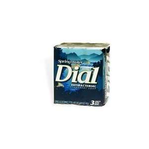  Dial Antibacterial Deodorant Soap 4.5 oz Bars, Spring 
