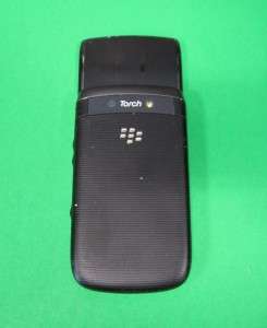 Used BLACK Blackberry TORCH 9800 GSM Cell Phone UNLOCKED GSM AT&T T 