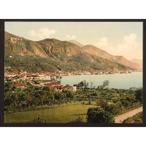  General view, Salo, Lake Garda, Italy