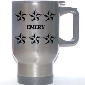  Personal Name Gift   EMERY Stainless Steel Mug (black 