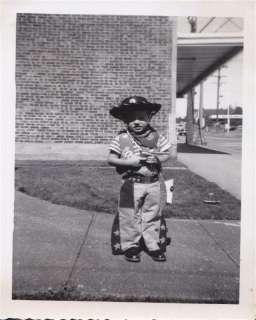 SNAPSHOT Little Boy Cowboy Outfit w/hat & Gun  