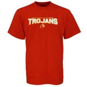  USC Trojans Cardinal Youth School Mascot T shirt Sports 