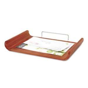  Desk Tray, Single Tier, Bamboo, Letter, Natural Finish 