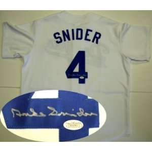 Duke Snider Signed Los Angeles Dodgers Jersey