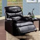 Wildon Home Recliner   Color Cracked Brown Bonded Leather