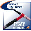 Weldcraft WP 17 150 Amp Air Cooled TIG Torch Package