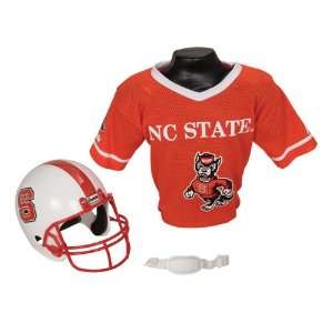 North Carolina State Wolfpack Youth Football Helmet and 