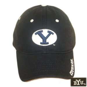 NCAA BRIGHAM YOUNG COUGARS BYU NAVY BLUE CAP HAT ADJ  