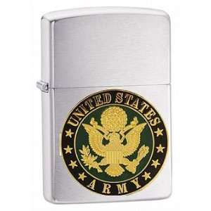 Zippo Custom Lighter   USA American Army Seal Military Branch Emblem 