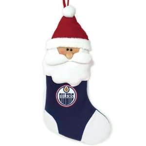  22 NHL Edmonton Oilers Plush Santa Claus Hockey Christmas 