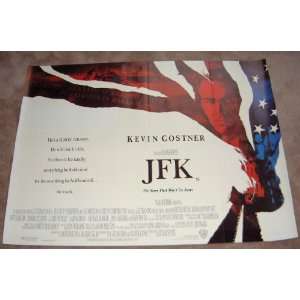  JFK   Kevin Costner   Original Movie Poster Everything 