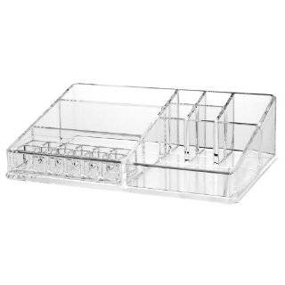 Acrylic Cosmetic Organizer With 9 Compartment