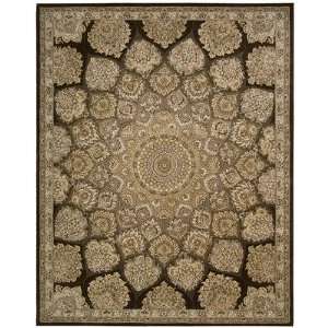  Rugs Nourison 2000 Collection 2318 Brown Rectangle 99 x 139 
