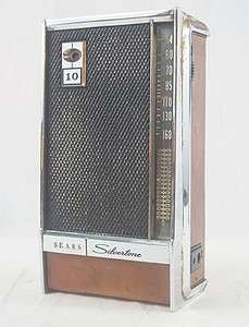 Vintage  Silvertone 6214 AM Transistor Radio  