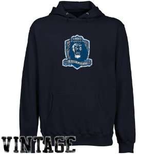 NCAA Old Dominion Monarchs Navy Blue Distressed Logo Vintage 