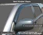 1996 2004 Nissan Pathfinder Smoke Vent Window Visors Rain Guards 4PCS