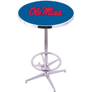  University of Mississippi Pub Table with 216 Style Base 