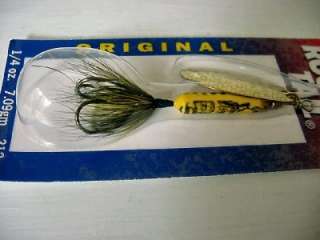 New 6 Assorted Rooster Tails Wordens Spinnerbait Lot B  