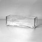 multi purpose centerpiece glass rectangular vase ybs im one day
