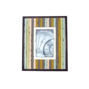  New Neutrals Stripe Reclaimed Wood Picture Frame