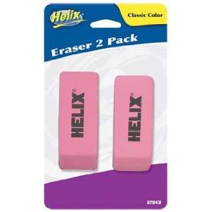  Helix Eraser Full Size Pink PACKAGE OF 5 37043 
