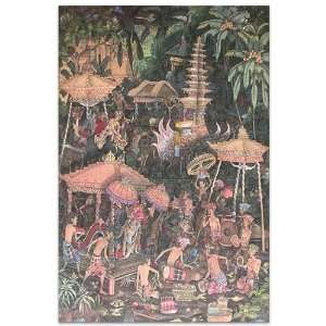  Bali Paintings~Cremation Of The King~Art~Canvas