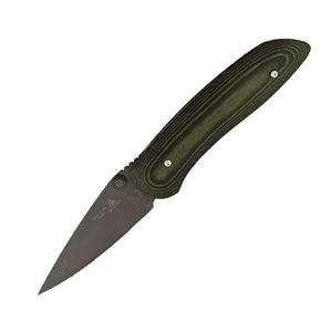  Lone Wolf Knives Lone Wolf Diablo Knife with Green/Black 