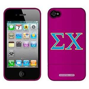  Sigma Chi letters on AT&T iPhone 4 Case by Coveroo 