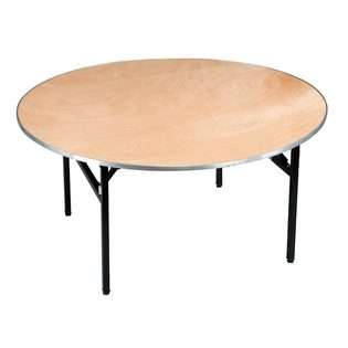 Midwest Folding 72 Round Banquet Table by Midwest Folding at  
