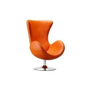  Zuo Andromeda Lounge Chair Orange