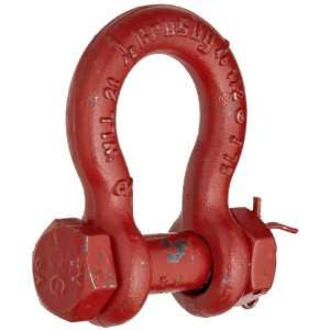 Crosby 1019481 Carbon Steel S 2130 Bolt Type Anchor Shackle, Self 