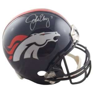 John Elway Signed Denver Broncos Full Size Replica Helmet, Elway 
