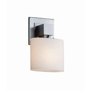 Aero Fusion One Light ADA Wall Sconce with No Arms Shade Color Ribbon 