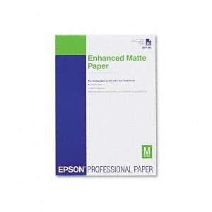 Professional Enhanced Matte Inkjet Paper, White, (A3) 11 3/4 x 16 1/2 
