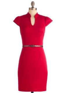 Red Work Dress  Modcloth