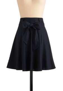 Blue Casual Skirt  Modcloth