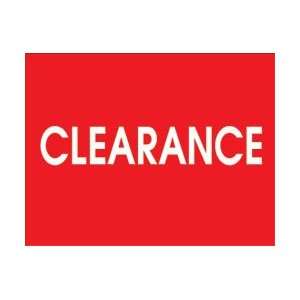  Clearance   Retail Signs (10pk)   11x7