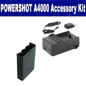  Canon PowerShot A4000 Digital Camera Accessory Kit 