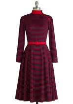 Bettie Page City Sailing Dress  Mod Retro Vintage Dresses  ModCloth 