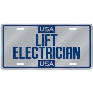  New  Usa Lift Electrician  License Plate Occupations 