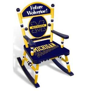  Michigan Wolverines NCAA Rocking Chair