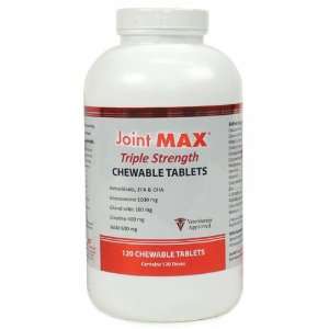  Joint MAX TS (Triple Strength) 120 Chewable Tabs Pet 