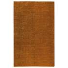   Brown/Orange Contemporary Abstract New Zealand Wool Rug (8 X 11