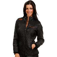 Pro Line Cleveland Browns Womens PLUS Cire Quilted Jacket    